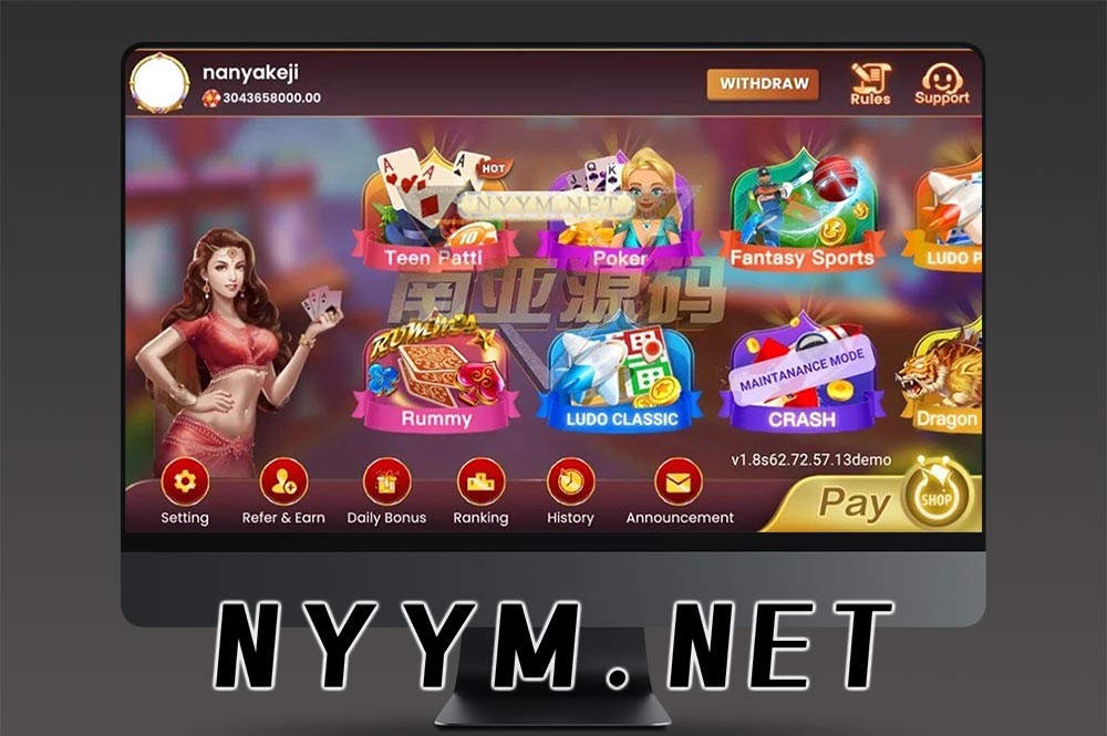 Rummy Queen印度拉米纸牌游戏源码/Unity棋牌源码/Teen Patti游戏网站开发