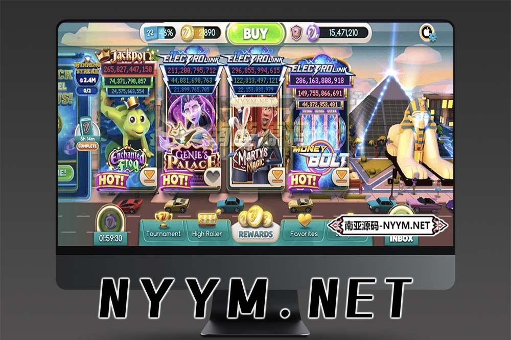 Quick Hit 777 赌场游戏源码/欧美手游SLOTS老虎机源码/美式3D卡通休闲棋牌