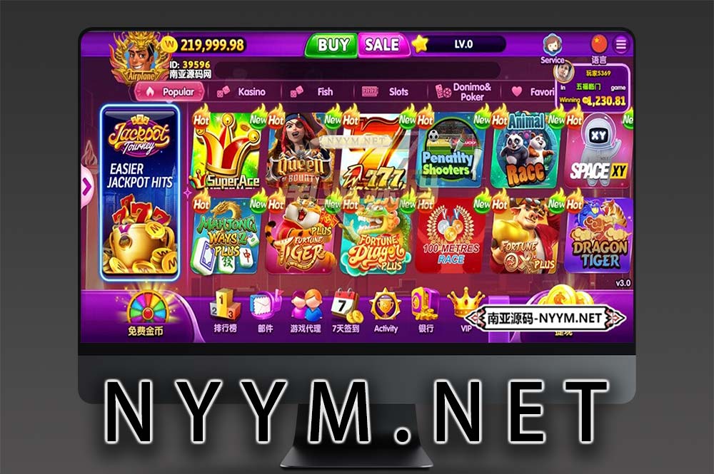YoumeSlot 游戏源码合集｜覆盖全球热门 Slots 老虎机与棋牌｜200+ 款游戏源码支持二次开发