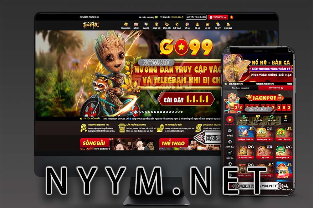 GO99越南综合盘BC源码/东南亚热门老虎机博彩游戏网站源码